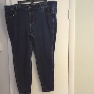 Maurices Dark Wash Mid-Rise Women's Skinny Jeans